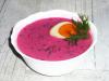 حساء الشمندر على الكفير: الحساء البارد الكلاسيكية