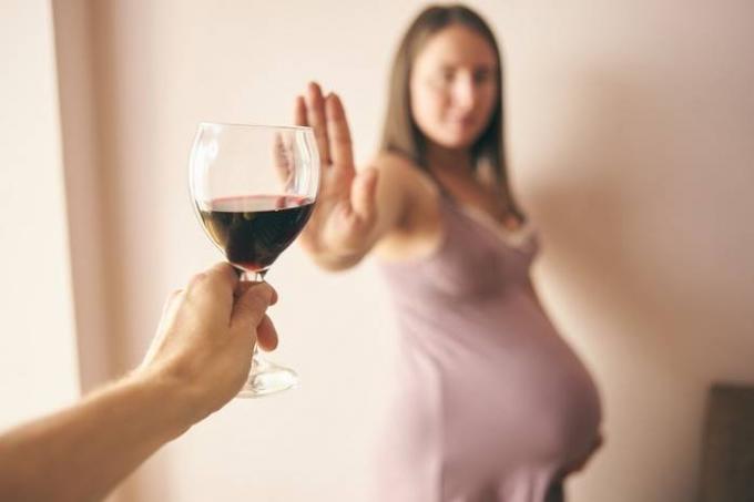 جرعة آمنة من الكحول أثناء الحمل ليست: العلماء حول دماغ الجنين