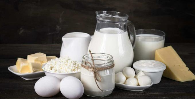 الحليب - منتجات الألبان