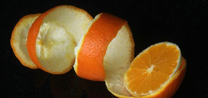 قشر البرتقال - قشر البرتقال